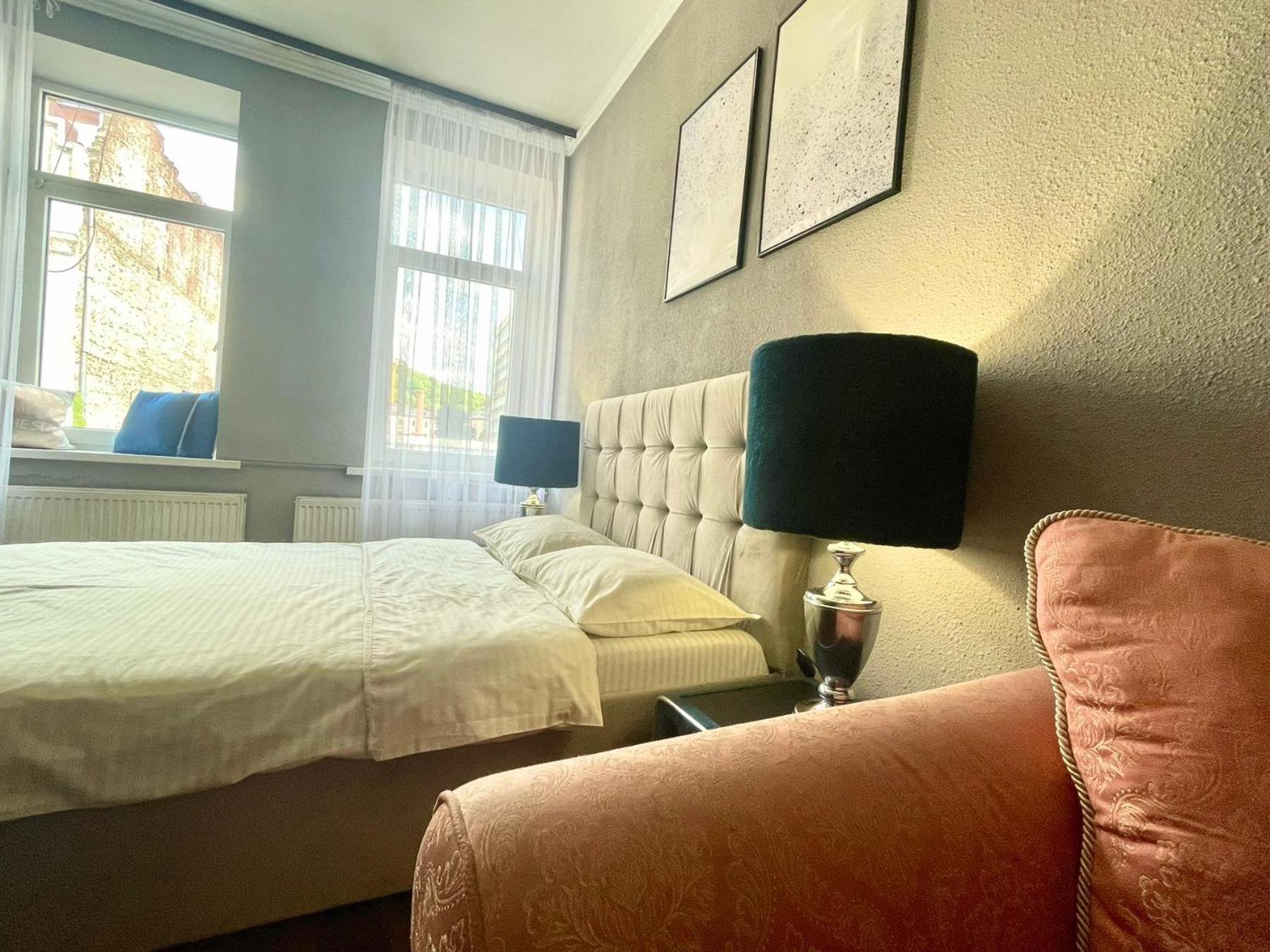 Apartament Куліша 41, Помешкання В Центрі Біля Тц Форум Lwów Zewnętrze zdjęcie