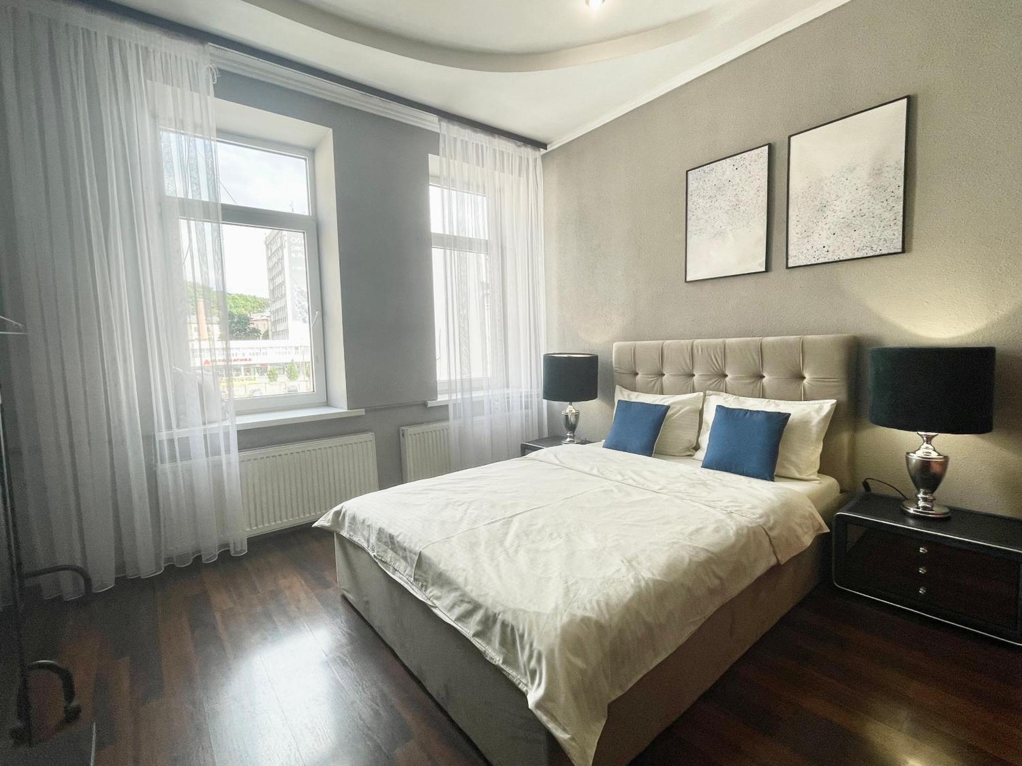 Apartament Куліша 41, Помешкання В Центрі Біля Тц Форум Lwów Zewnętrze zdjęcie
